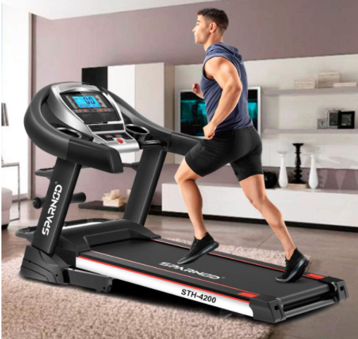 Sparnod Fitness Treadmill STH 4200 - One of the Best Treadmills for Home Use in UAE