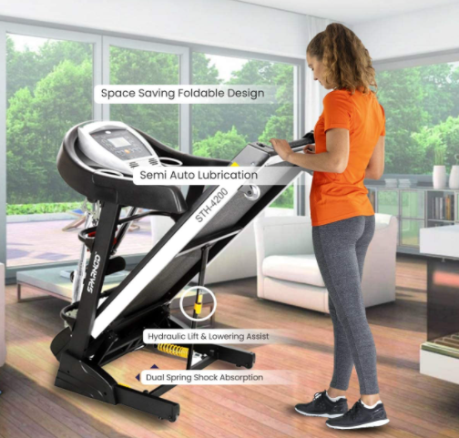 Sparnod Fitness Treadmill for Home Use in UAE - STH 4200